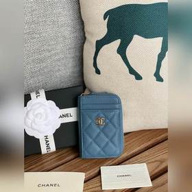 CHANEL 新款小拉鍊零錢包，這款小單拉卡包前幅後幅都增加了卡位！滿足用卡需