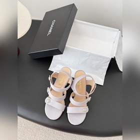 Chanel 25K春夏新品涼鞋系列 這一季山茶花系列真的超美 香奶奶家一貫的
