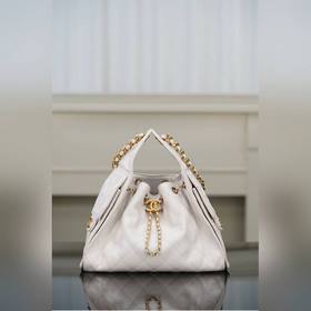 頂級進口原廠皮 所見即所得！  Chanel 25s small hobo 抽