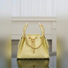 頂級進口原廠皮 所見即所得！  Chanel 25s small hobo 抽