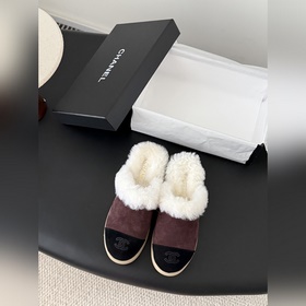 Chanel 25K秋冬新款毛茸茸系列 泰迪毛毛鞋 很舒服诶 美拉德棕色還是很