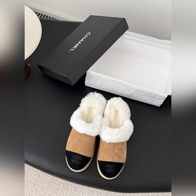 Chanel 25K秋冬新款毛茸茸系列 泰迪毛毛鞋 很舒服诶 美拉德棕色還是很