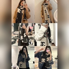 香奈兒專櫃新款 美翻了[流淚]禦用殿堂級極品 新款專櫃在售 進口純羊絨時尚繡花針