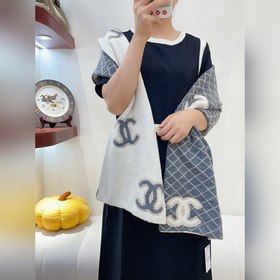 香奈兒專櫃新款 美翻了[流淚]禦用殿堂級極品 新款專櫃在售 進口純羊絨時尚繡花針