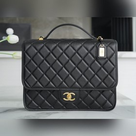 頂級進口原廠皮 所見即所得！ CHANEL 22k 高級手工坊 魚子醬雙肩包