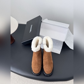 Chanel 25K秋冬新款毛茸茸系列 泰迪毛毛鞋 很舒服诶 美拉德棕色還是很