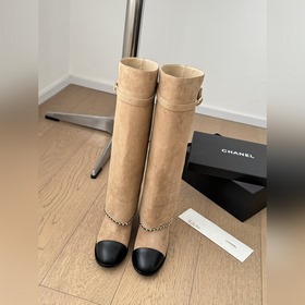 Chanel 24B秋冬新款靴！ 這雙最新款的靴子太好看啦 最上面筒靴旁邊的小