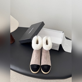 Chanel 25K秋冬新款毛茸茸系列 泰迪毛毛鞋 很舒服诶 美拉德棕色還是很