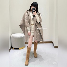 F 大口袋呢子鬥篷 超現實主義設計元素 雙面呢子鬥篷 帶兩個大口袋 保暖性無敵