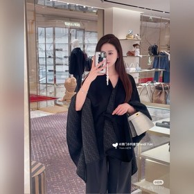 F 腰帶款鬥篷 最新款雙面ff鬥篷 貴婦風滿滿 品質無敵好 厚實 柔軟 100%