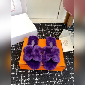 代購級 ( 官網同步 盒包裝) 愛馬仕Hermes 25ss 泰迪毛拖，各大網