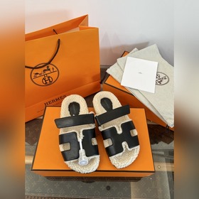 HERMES 愛馬H家經典泰迪毛二舅毛毛拖 [莞大廠頂級代購品質] Herm*