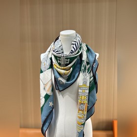 2026年原單愛馬仕[星辰合唱曲]140cm羊絨方巾 絕對會尖叫的專櫃品質 此款
