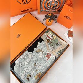 秋冬愛馬仕絲巾又上新啦，今天第一眼被吸引的140絲巾應該就是屬ta啦! 馬術學院