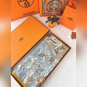 秋冬愛馬仕絲巾又上新啦，今天第一眼被吸引的140絲巾應該就是屬ta啦! 馬術學院