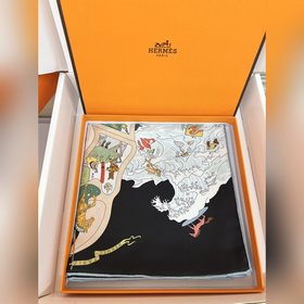 2026年秋冬必沖的愛馬仕絲巾 秋冬愛馬仕絲巾又上新啦，今天第一眼被吸引的90絲