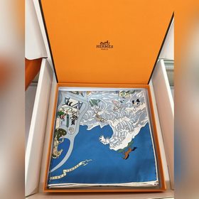2026年秋冬必沖的愛馬仕絲巾 秋冬愛馬仕絲巾又上新啦，今天第一眼被吸引的90絲