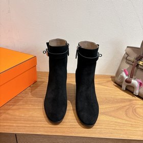 Hermes fw25new arrival~ H家2026秋冬 短靴 進口皮