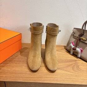 Hermes fw25new arrival~ H家2026秋冬 短靴 進口皮