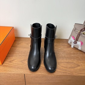 Hermes fw25new arrival~ H家2026秋冬 短靴 進口皮