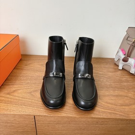 Hermes fw25new arrival~ H家2026秋冬 短靴 進口皮