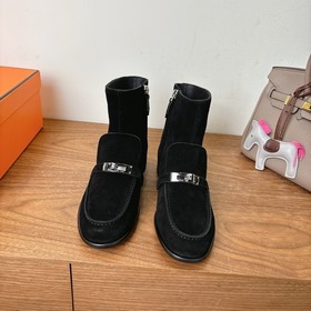 Hermes fw25new arrival~ H家2026秋冬 短靴 進口皮