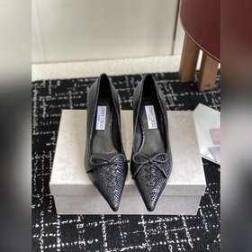 代購級 Jimmy Choo 25ss 春夏 系列JC新款 高跟拖鞋 單鞋 模