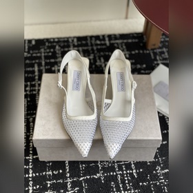 代購級 Jimmy Choo 25ss 春夏 系列JC新款 高跟涼鞋 模糊鞋履