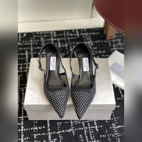 代購級 Jimmy Choo 25ss 春夏 系列JC新款 高跟涼鞋 模糊鞋履