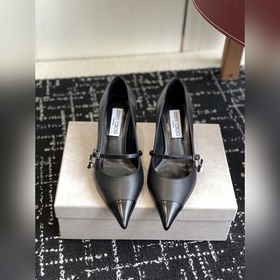 代購級 Jimmy Choo 25ss 春夏 系列JC新款 高跟拖鞋 單鞋 模