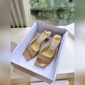 G988所見即所得Jimmy Choo 吉米周經典 高跟拖鞋真的是看一眼就愛上的