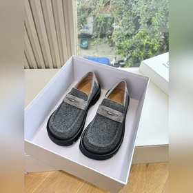 G042代購級别所見即所得羅意威新款瑪麗珍單鞋樂福鞋LoeweCampo單鞋Lo