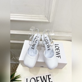 LOEWE 羅意威 2026秋冬新品 Toy 踝帶芭蕾舞平底鞋、高跟鞋 ----