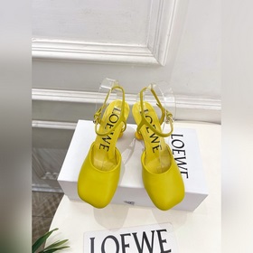 LOEWE 羅意威 2026秋冬新品 Toy 踝帶芭蕾舞平底鞋、高跟鞋 ----