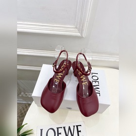 LOEWE 羅意威 2026秋冬新品 Toy 踝帶芭蕾舞平底鞋、高跟鞋 ----