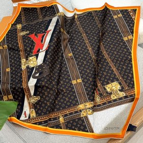 Louis Vuitton 24新 油畫箱包90 方巾 尺寸：90*90cm 1