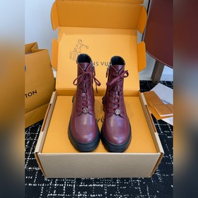 代購級 LOUIS VUITTON LV經典網紅款切爾西短靴 LV Ruby