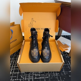 代購級 LOUIS VUITTON LV經典網紅款切爾西短靴 LV Ruby