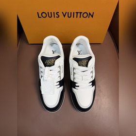 驢家 新配色 情侶款trainer運動鞋，本款 LV Trainer 運動鞋取材