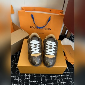 代購級 ( 官網同步 盒包裝) LV路易威登 菲董 聯名 走秀款 胖丁 厚底 休