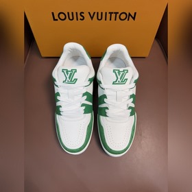 驢家 新配色 情侶款trainer運動鞋，本款 LV Trainer 運動鞋取材