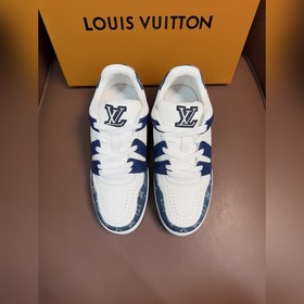 驢家 新配色 情侶款trainer運動鞋，本款 LV Trainer 運動鞋取材