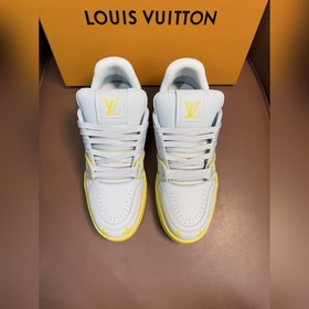 驢家 新配色 情侶款trainer運動鞋，本款 LV Trainer 運動鞋取材