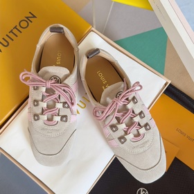 頂級版本：女款 LV路易威登 L家 驢牌 最新Sneakerina系列 情侶款