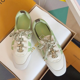 頂級版本：女款 LV路易威登 L家 驢牌 最新Sneakerina系列 情侶款