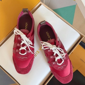頂級版本：女款 LV路易威登 L家 驢牌 最新Sneakerina系列 情侶款