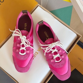 頂級版本：女款 LV路易威登 L家 驢牌 最新Sneakerina系列 情侶款