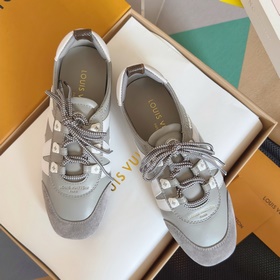 頂級版本：女款 LV路易威登 L家 驢牌 最新Sneakerina系列 情侶款