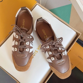 頂級版本：女款 LV路易威登 L家 驢牌 最新Sneakerina系列 情侶款