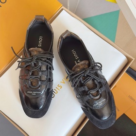 頂級版本：女款 LV路易威登 L家 驢牌 最新Sneakerina系列 情侶款